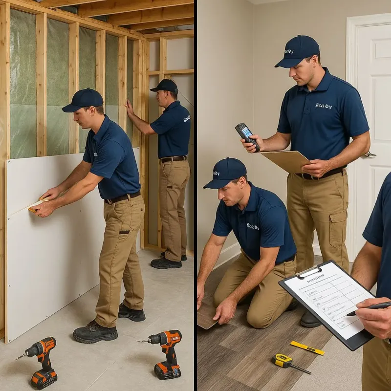 Repairs and Reconstruction process in Rayville, LA