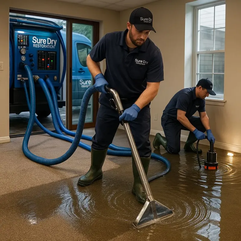 Water Extraction and Removal process in Rayville, LA